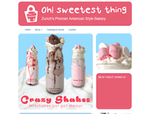 Tablet Screenshot of ohsweetestthing.com